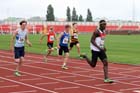 Mens under-17s 200 metres at the Gateshead Tartan Games Open.
